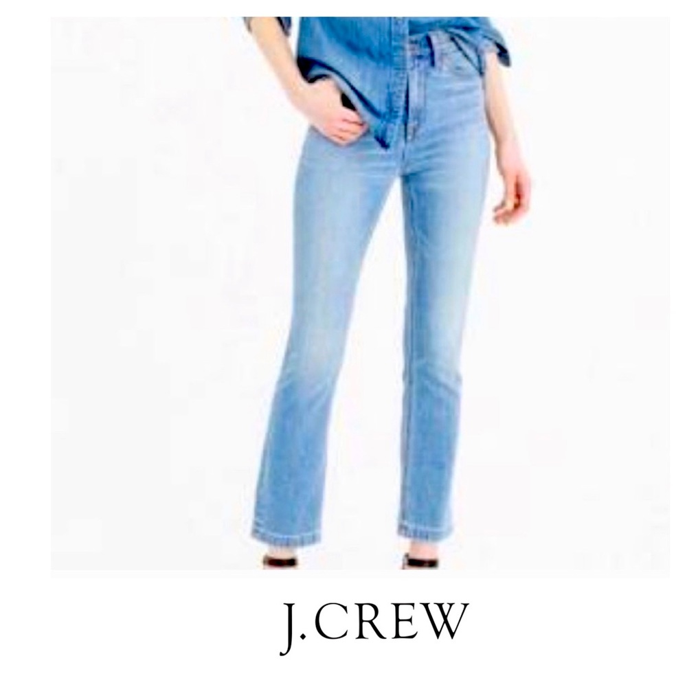 J. Crew Billie Demi Bootcut Jeans